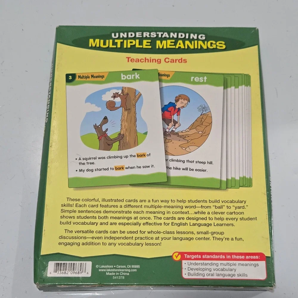 Lakeshore Learning Materials carefully inspected
